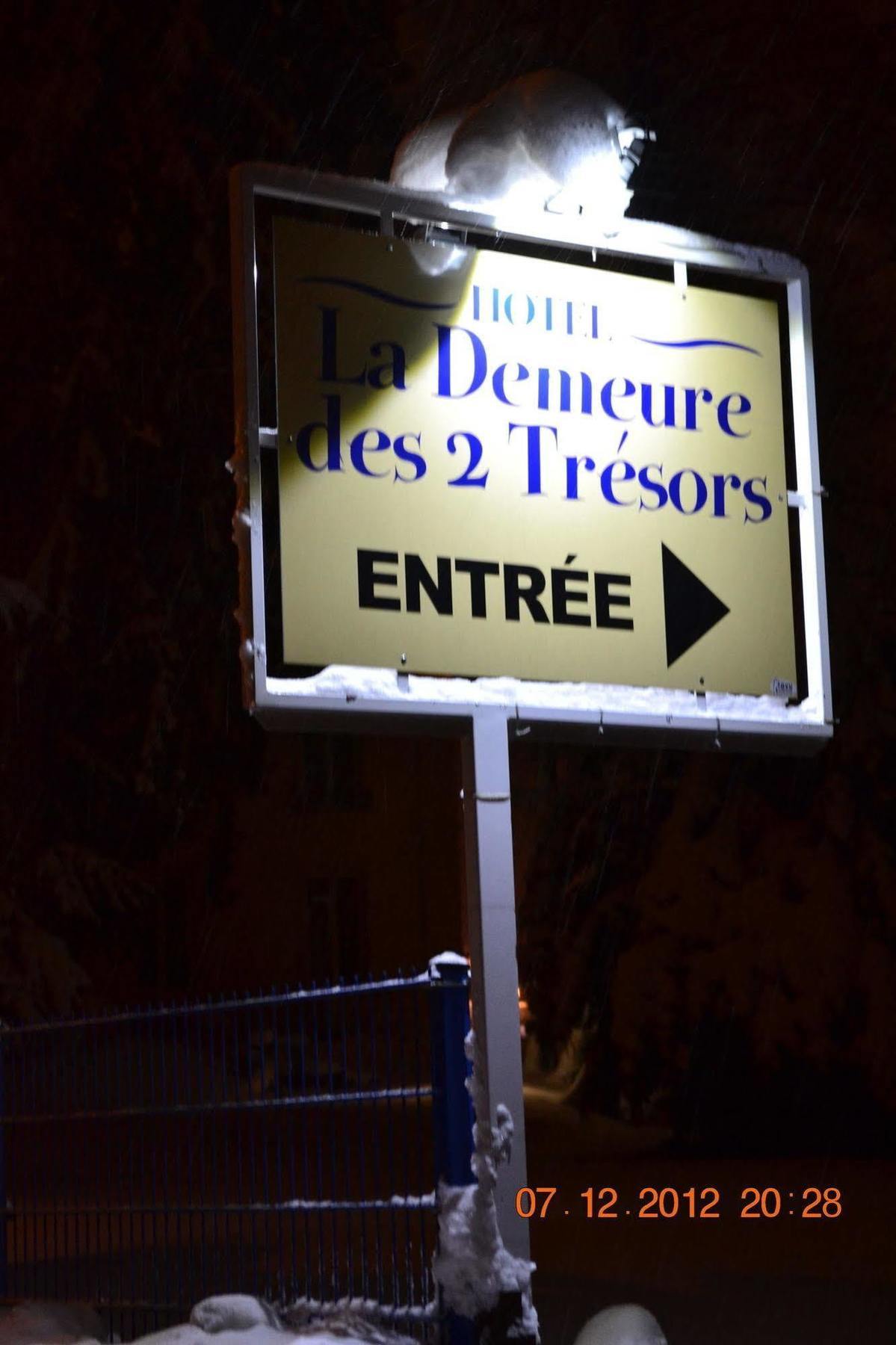 La Demeure Des 2 Tresors La Bresse Exterior foto